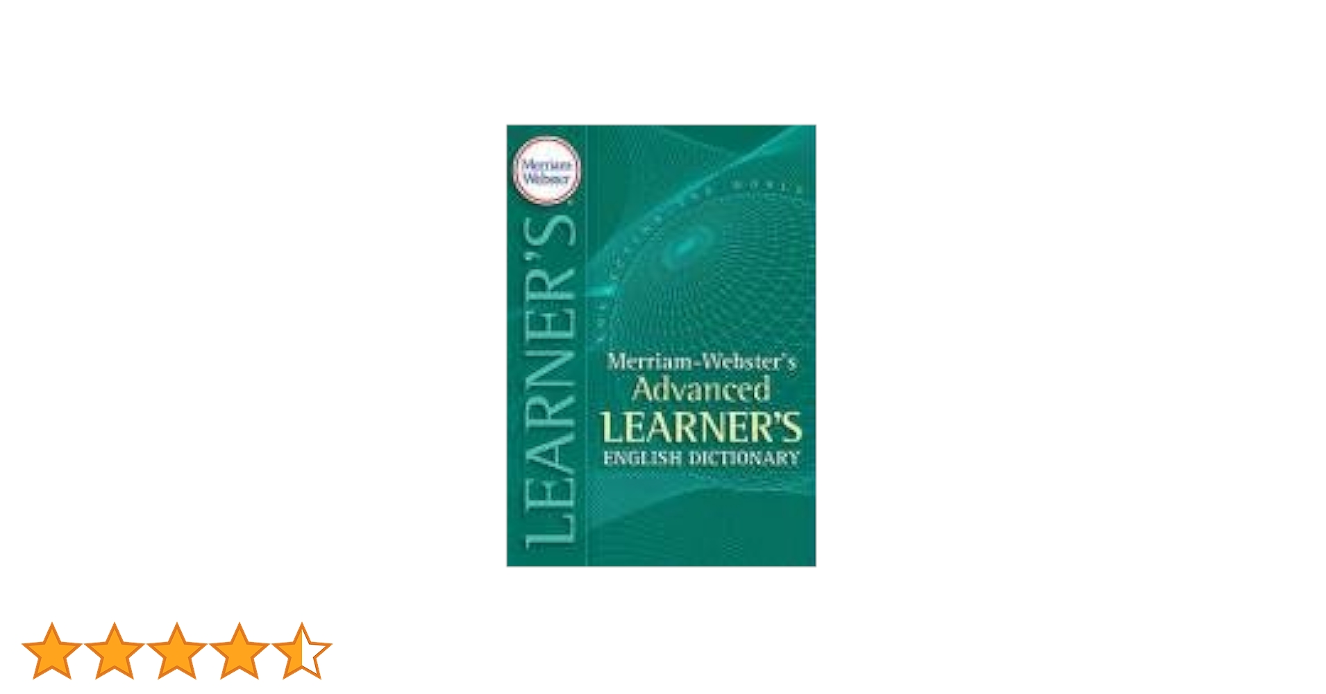 辞書Merriam-Webster's Advanced Learner's Merriam-Webster's Advanced Learner's English Dictionary